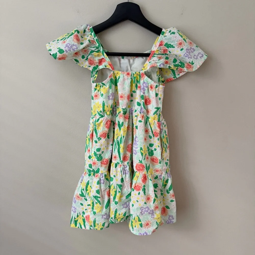 Cat & Jack Floral Kids Dress XS (4/5)